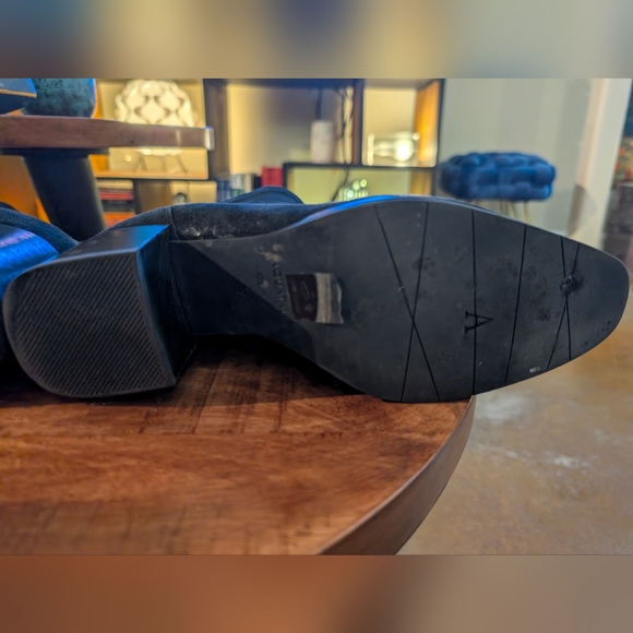 Aquatalia Tilly Weatherproof Bootie, black suede, size 9 - Picture 12 of 16